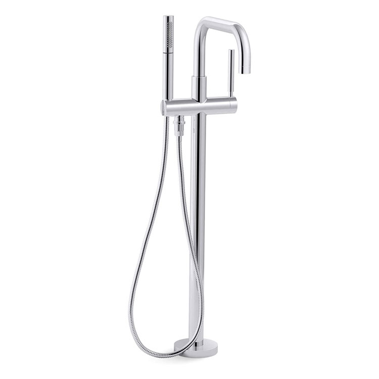 Faucet Bak Mandi Berdiri Bebas Chrome