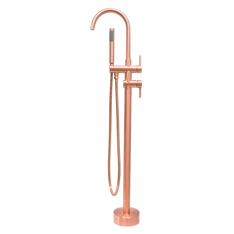 Mixer Bak Mandi Rose Gold Berdiri Bebas